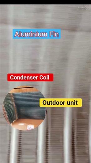 Air Conditioners ✅Outdoor unit of VRF System so Condenser Coil work checking #hvac #coil #condenser
