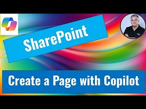 How to Create a SharePoint Pages with Copilot