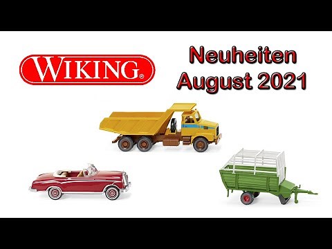 🚙🚗 Die Wiking Neuheiten August 2021 | Modellautos Spur H0 & N