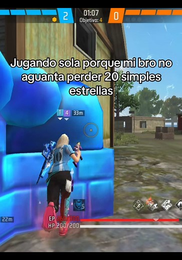 Jugando sola en Free Fire: 29 partidas y contando