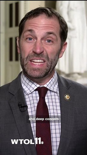 Democratic Rep. Jason Crow reacts to President Donald Trump's social post