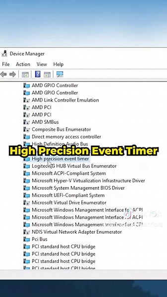 Decrease Input Delay: Disable HPET for Better FPS Performance