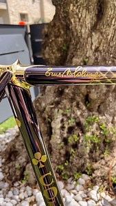 FOR SALE ! ELEGANCE AND LUXURY ERNESTO COLNAGO . . BLACK GOLD #colnago #gold #frame #like #store #bike #vintage #storia #cyclimg #follower #shop #thevintagebikes #eroica #eroicagermania #colnago #collezione | The Vintage Bikes