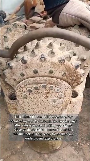 Heavy-Duty Rock Tricone Drill Bit