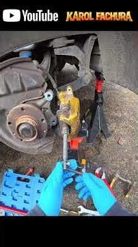 Wymiana tarcz i klocków hamulcowych #naprawa #diy #mechanik #pov #automobile #samochód
