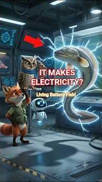 How Do Electric Eels Produce Electricity? 🤯🐟