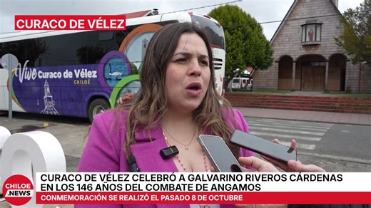 Curaco de Vélez, en Chiloé, conmemoró a su héroe naval Galvarino Riveros en los 146 años de Angamos Con un desfile cívico-militar y ofrendas florales, la comuna chilota rindió homenaje al contraalmirante Galvarino Riveros Cárdenas, figura decisiva en el Combate Naval que dio a Chile el dominio del mar en 1879. La comuna de Curaco de Vélez, en el archipiélago de Chiloé, se vistió de gala el pasado martes 8 de octubre para conmemorar a su héroe máximo: el contraalmirante Galvarino Riveros Cárdenas