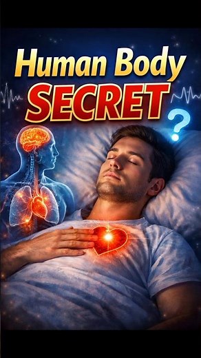 Human Body Secret 😲 | Why We Keep Hand on Chest While Sleeping ⭐