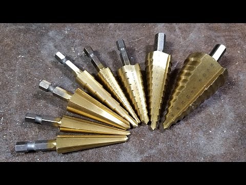 Harbor Freight Step Drill Bits Review