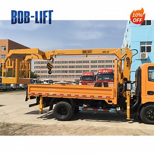 [Hot Item] Hydraulic Boom Rollback Truck with Work Platform Crane Man Basket