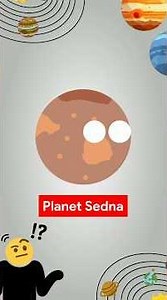 Sedna, the mysterious dwarf planet that takes 11,000 years to orbit the sun🤯🤯