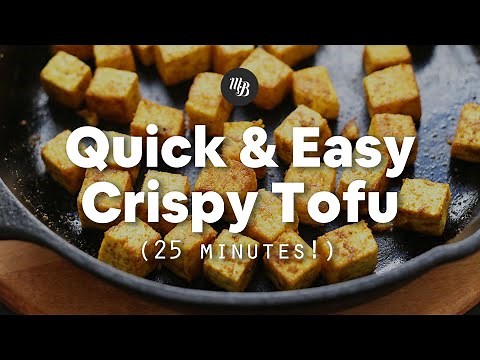 Quick & Easy Crispy Tofu (25 minutes!) | Minimalist Baker Recipes