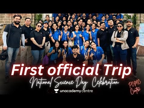 Unacademy Centre's 1st Official Trip to Pune University on National Science Day | PCMC Centre Pune