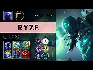 Ryze Top vs Kennen - KR Master Patch 25.24