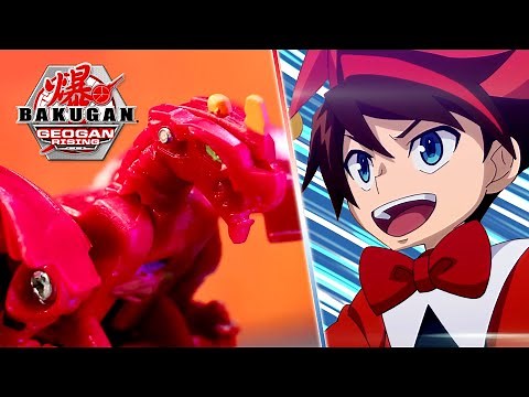 Legendary Bakugan Toy Battles | Stop Motion Compilation for Kids #2 - Geogan Rising