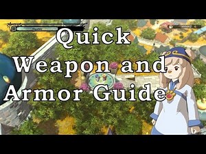 Ni No Kuni 2 - Basic Weapon/Armor Guide