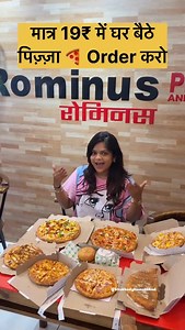 Ghr baithe pizza order kro @zomato se Pizza starting 19₹ se To jao date note kr lo 22,23&24 august ko @rominus_pizza se #pizza #offer #sale #foodie #offer #discount #instalike #foodie #reelsitfeelsit #streetfood #pizzatime #pizza | Bhukkad ghumakkad