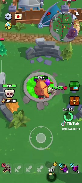 Butcher Hook and Chew. Level 19 - 95%. Lucky RNG for Crit and Dodge hehe