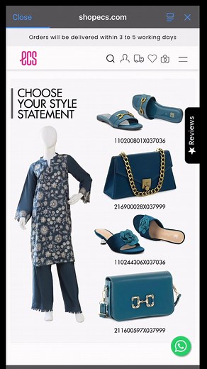 Just scan the QR and find the perfect match for your outfit From trendy shoes to matching bags, ECS makes smart styling effortless and fun 💫 #ECS #ECSShoes #ScanToStyle #StyleUnlocked #FashionTech #ShopSmart #ECSTrendAlert #SmartFashion #OOTDInspo #ECSTrends #StyleMatch #FashionInnovation #ShopTheLook #ECSStylealready | ECS