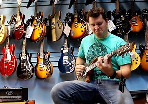 Don’t Be Nervous to Play in a Guitar Store