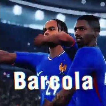 Dembele Cherki Mbappé song😎🇫🇷 #efootball #france #mbappe #gaming #gameplay #football #foryou #edit