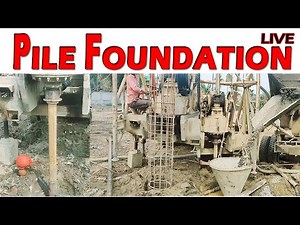 Pile Foundation | Pile Foundation for Residential building step by step