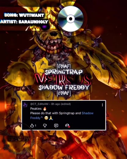 SPRINGTRAP VS SHADOW FREDDY | Springtrap