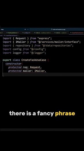 Dependency Injection in Node.js #coding #programming
