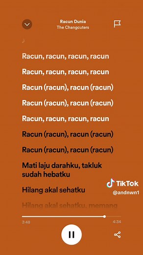 Racun Dunia - The Changcuters