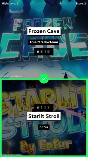 Guess which Geometry Dash demon is harder