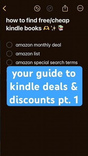 your ultimate guide to kindle enook deals pt.1 💕🫶