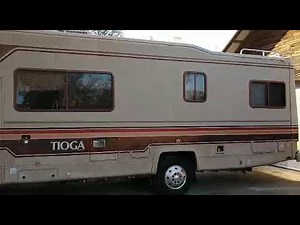 Our 1987 Fleetwood Tioga Class C RV we have for sale-$8000 cash.