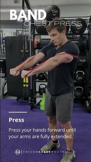 Band Chest Press – How to Perform It Correctly | Trevor Kashey Nutrition