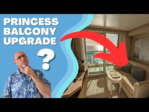 Princess Balcony Cabin Tour. Deluxe or Standard? Best Stateroom on Discovery, Enchanted, Sky? Review