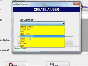 ERP Client and Server System in VB NET Source Code User Management 4