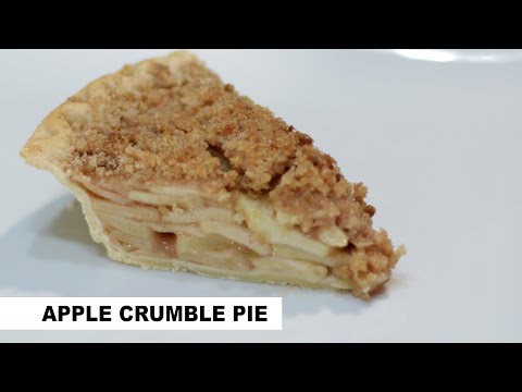 How to Make Apple Crumb Pie | Easy Apple Crumble Pie Recipe