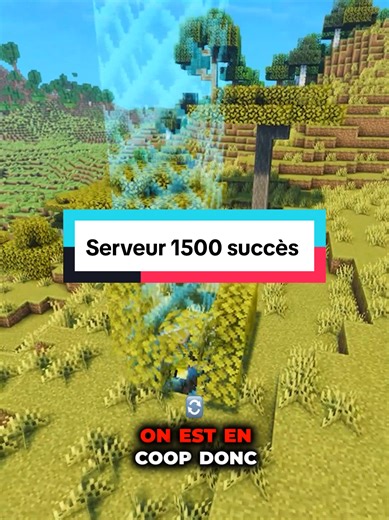1 serveur, 2 semaines et 1500 succès a débloqué pour agrandir la map ! #survie #minecraft #twitch