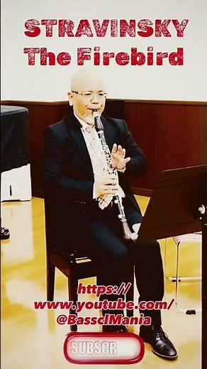 Orchestral Excerpts #04 Stravinsky: The Firebird Clarinet Solo 🔥｜火の鳥 クラリネット・ソロ#shorts