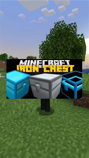 Tiny Mod Reviews (Iron Chest) #minecraft #modreview #minireview