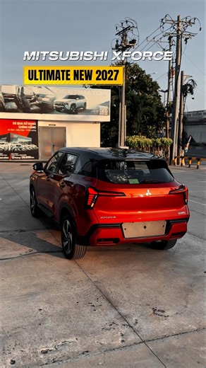 Mitsubishi XFORCE ULTIMATE new 2027 màu đỏ đen | Ghế chỉnh điện, Camera 360 #mitsubishi #xforce