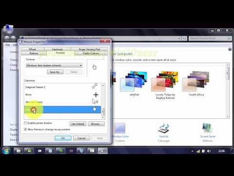 Windwos 7 Tips : How to Change Link Select Cursor Icon