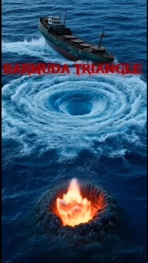 Bermuda Triangle: World’s Biggest Mystery Explained in 33 Seconds 😱#BermudaTriangleMystery