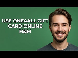 Use One4All Gift Card Online H&M - UPDATED!