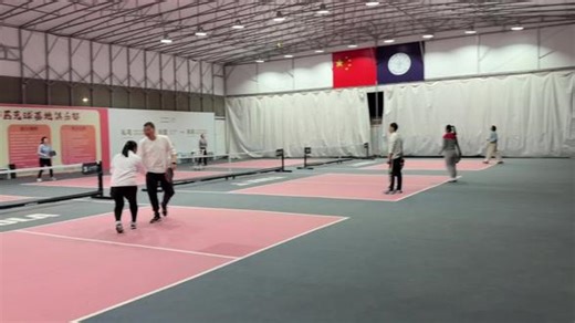 昨日晚场打舒服了#匹克球 #匹克球拍 #匹克球比赛 #匹克球场地