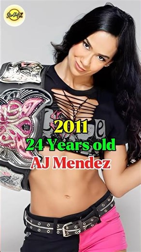 Aj Lee Life Evolution ❤️🍿 #wwe #ajlee #shortvideo #wrestling #richie #short