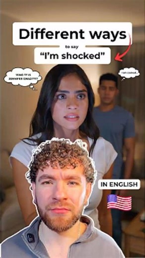 What to say when you’re SHOCKED in English #englishshorts #speakconfidentenglish #learnenglish