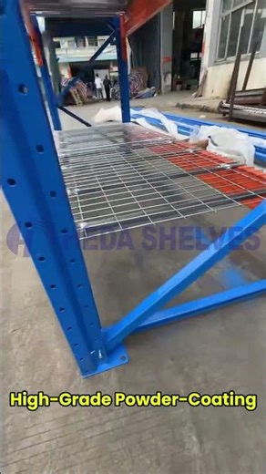 How pallet racking can hold-4500kg/layer load capacity test
