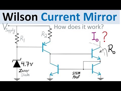 Wilson Current Mirror and Current Source Design