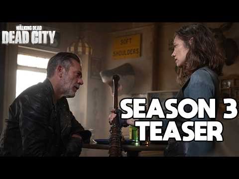 The Walking Dead: Dead City Season 3 NEW TEASER - Maggie GIVES Negan Lucille?!