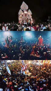 4.9K views · 97 reactions | A 300 year old tradition and Malda's heritage! This is the iconic Kali-Dour ritual from Bengal’s Maltipur, a cherished tradition spanning three centuries. Six Kali idols race each other toward the Visarjan Ghats, drawing a crowd of thousands for this grand event. [ Maltipur, West Bengal, Kali Maa, Visarjan, Kali Dour, Recent, Viral, Trending ] #maltipur #bengal #kalipuja2024 #kalimaa #recent #viral #trending #festivals #indianfestival | Taaza Bengal | Facebook